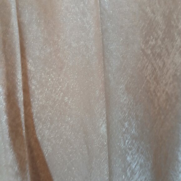 Lucy Paris NWT Glittery Gold Katianna Maxi Skirt Women's Medium - Picture 7 of 10